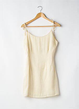 Rochie scurtă fără mâneci fără mâneci bej NASTY GAL femeie