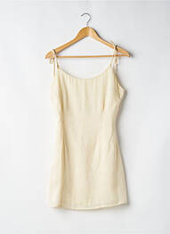Rochie scurtă fără mâneci fără mâneci bej NASTY GAL femme