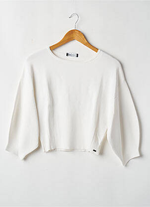 Pulover alb COP COPINE femeie