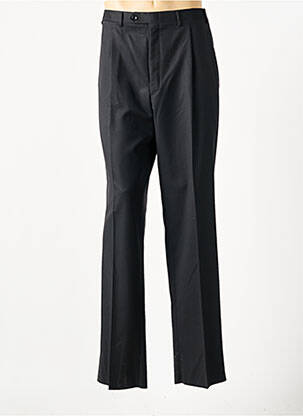 Pantalon drept talie cu cleme mărime normală negru CANALI bărbat