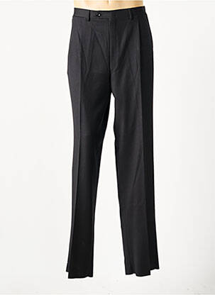 Pantalon drept talie cu cleme mărime normală negru CANALI bărbat