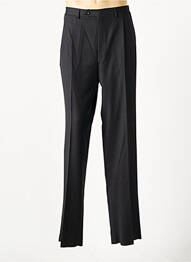Pantalon drept talie cu cleme mărime normală negru CANALI homme