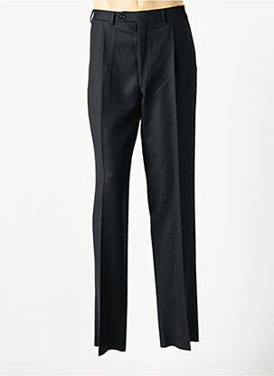 Pantalon drept talie cu cleme mărime normală negru CANALI bărbat