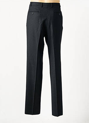 Pantalon drept talie cu cleme mărime normală negru CANALI bărbat