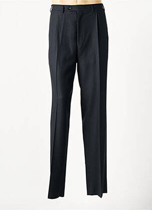 Pantalon drept talie cu cleme mărime normală negru CANALI bărbat