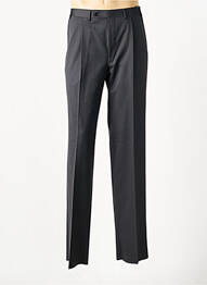 Pantalon drept elasticitate mărime normală gri CANALI homme