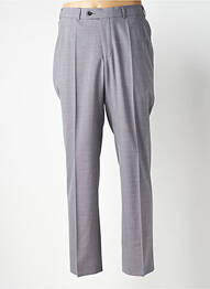 Pantalon chino țesătură melanj mărime normală gri DIGEL homme