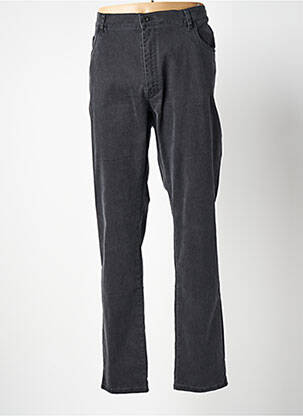 Pantalon drept mărime normală mărime normală gri LCDN bărbat