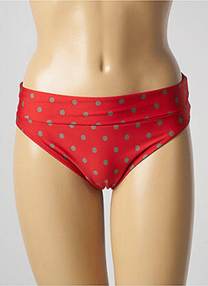 Chiloți de baie roșu ANTIGEL femeie