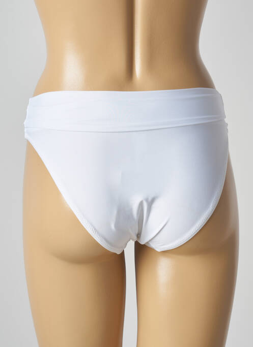 Chiloți de baie alb ANTIGEL femeie