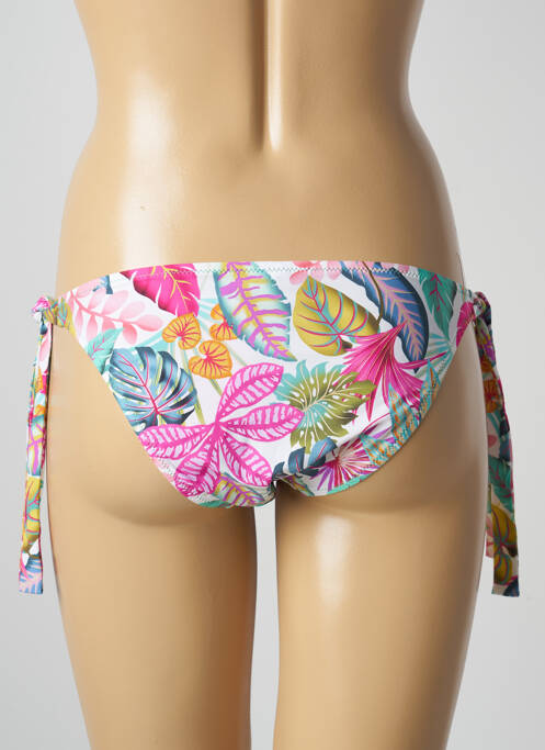 Chiloți de baie alb ANTIGEL femeie