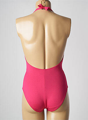 Costum de baie dintr-o singură piesă elasticitate top triunghiuri roz MARIE JO femeie