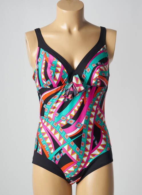 Costum de baie dintr-o singură piesă negru ANTIGEL femeie