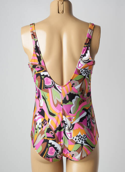 Costum de baie dintr-o singură piesă roz ANTIGEL femeie