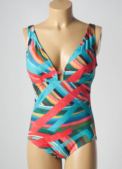 Costum de baie dintr-o singură piesă albastru SUNFLAIR femeie