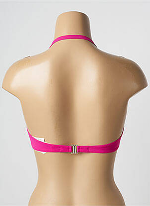 Sutien de costum de baie elasticitate top sutien modelat roz ANTIGEL femeie