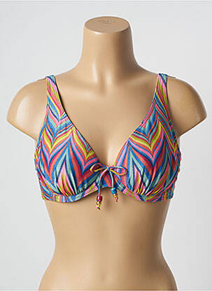 Sutien de costum de baie elasticitate top sutien modelat albastru PRIMADONNA femeie