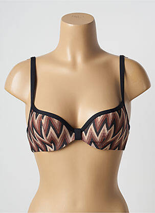 Sutien de costum de baie elasticitate top sutien modelat maro MARIE JO femeie