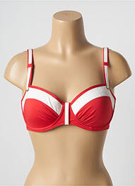 Sutien de costum de baie elasticitate top sutien modelat roșu PRIMADONNA femme