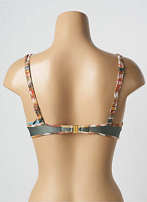 Sutien de costum de baie elasticitate top sutien push-up verde MARIE JO femeie