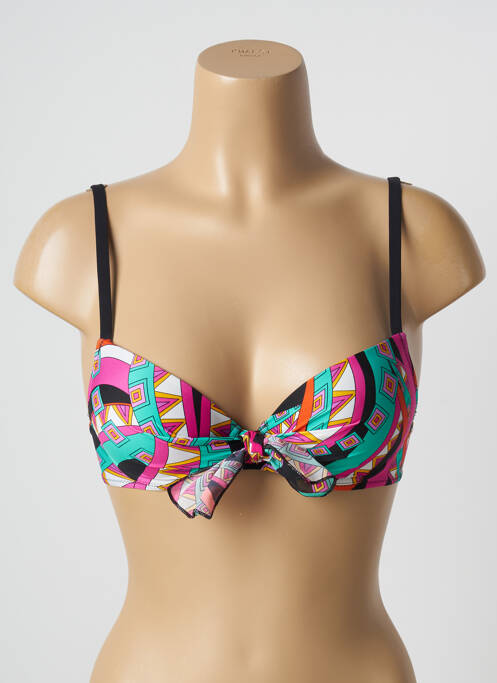 Sutien de costum de baie negru ANTIGEL femeie