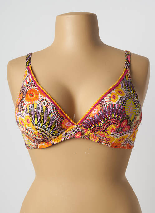 Sutien de costum de baie portocaliu ANTIGEL femeie