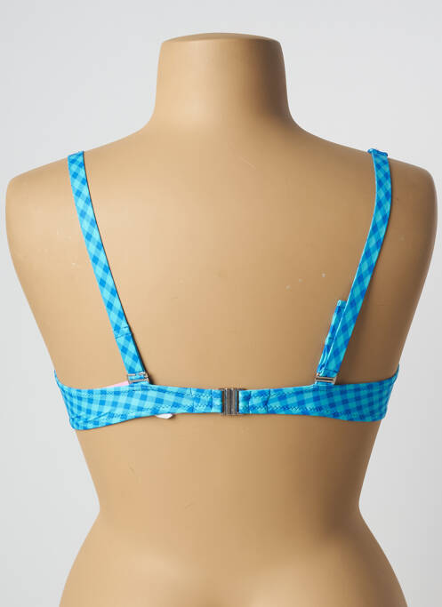 Sutien de costum de baie albastru ANTIGEL femeie