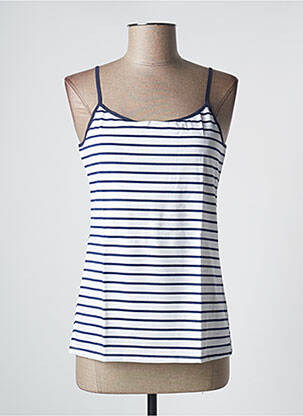 Top alb ACHEL femeie