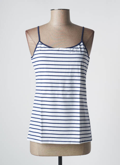 Top alb ACHEL femeie