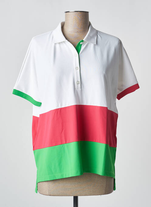 Polo alb SAINT JAMES femeie