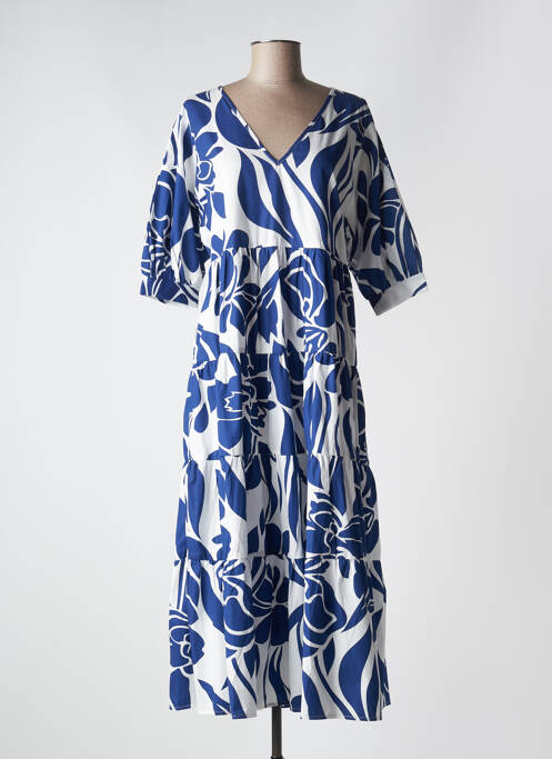 Rochie lungă albastru GOA femeie