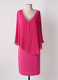 Rochie midi mâneci lungi mâneci lungi roz FRANK LYMAN femeie
