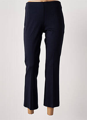 Pantalon 7/8 talie elastică albastru ANNA SERAVALLI femeie