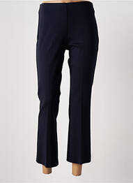 Pantalon 7/8 talie elastică albastru ANNA SERAVALLI femme
