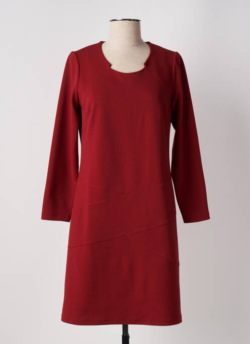 Rochie scurtă maro GUY DUBOUIS femeie