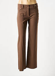 Pantalon drept elasticitate mărime normală maro COTE ANGLAISE femme