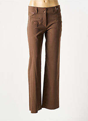 Pantalon drept maro COTE ANGLAISE femeie