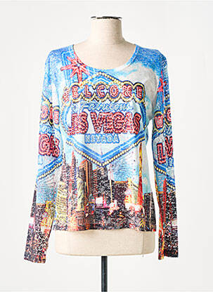 Top albastru KY CREATION femeie