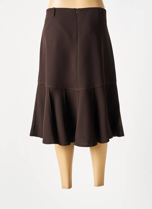 Fustă midi maro NIKI PARIS femeie