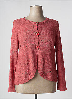 Vestă cu mâneci lungi roz GRIFFON femeie