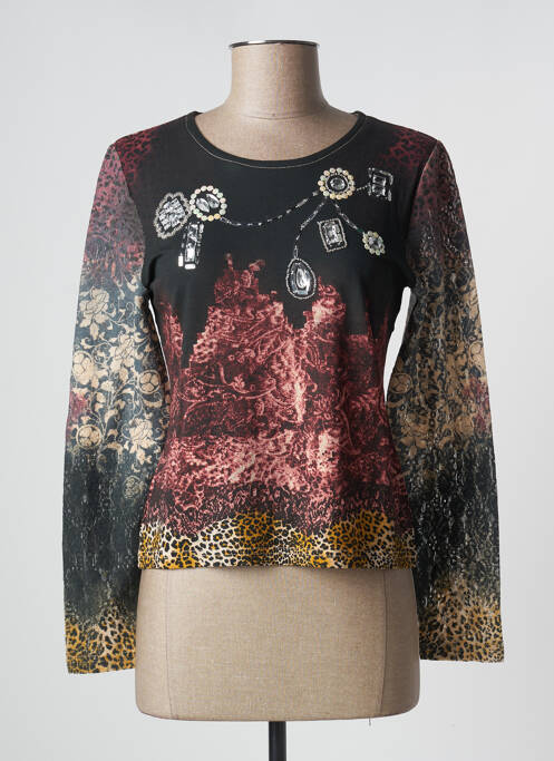 Tricou negru FINETTE femeie