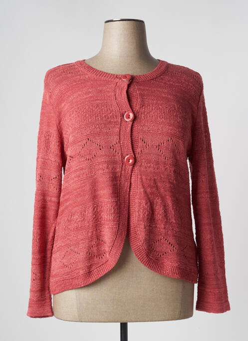 Vestă cu mâneci lungi roz GRIFFON femeie