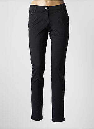 Pantalon slim talie joasă talie joasă negru FRED SABATIER femeie
