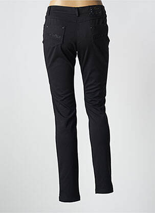 Pantalon slim talie joasă talie joasă negru FRED SABATIER femeie