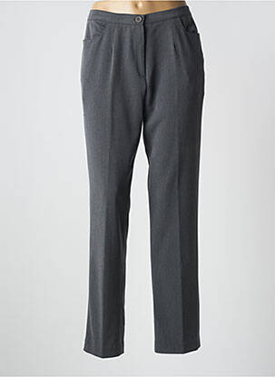 Pantalon drept elasticitate talie înaltă gri GRIFFON femeie