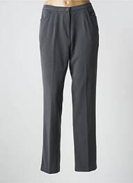 Pantalon drept elasticitate talie înaltă gri GRIFFON femme