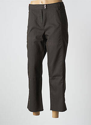 Pantalon drept elasticitate mărime normală albastru FELINO femeie