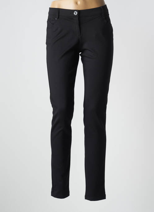 Pantalon slim negru FRED SABATIER femeie