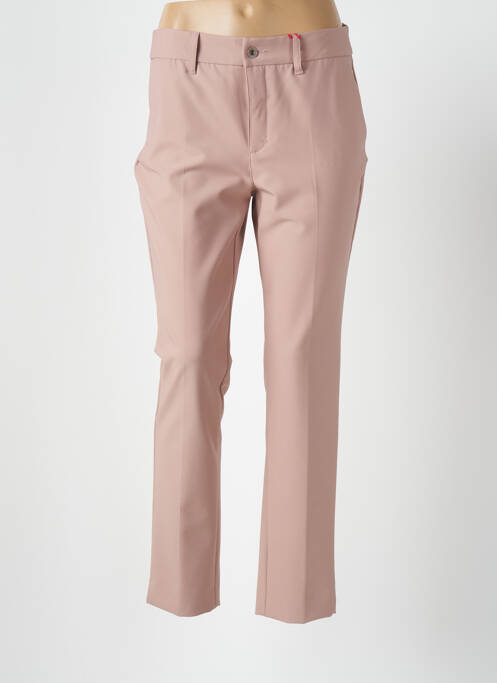 Pantalon chino roz ASCARI femeie