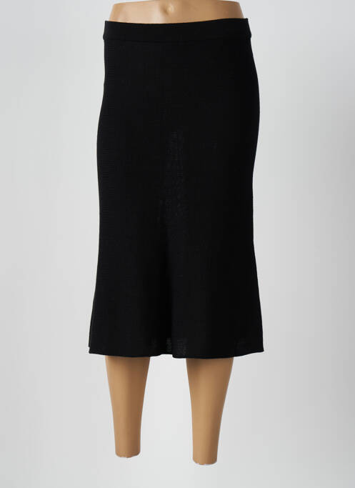 Fustă midi negru OLIVER JUNG femeie